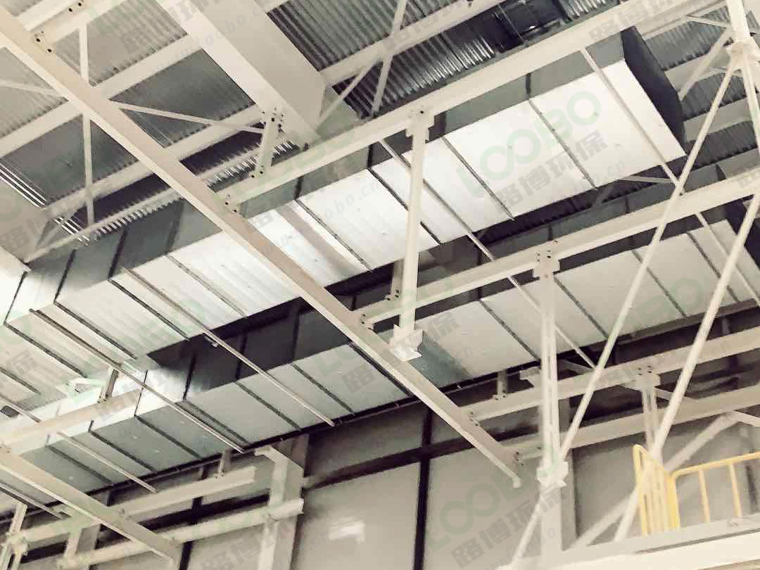 車間整體通風除塵系統施工進行時